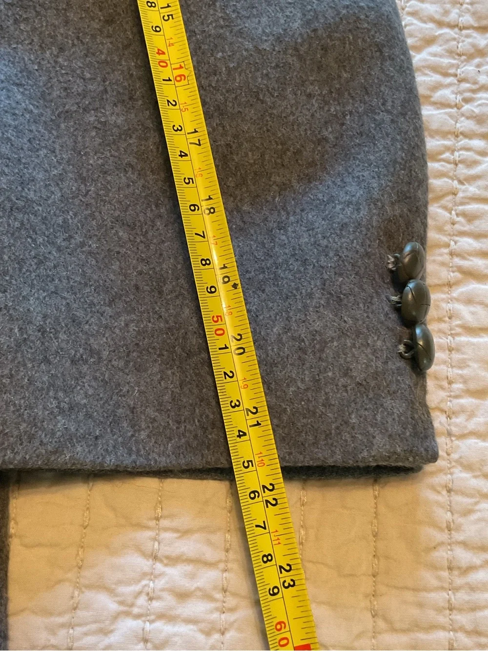 Sterling & Hunt Camel Hair Gray Sport Coat Blazer